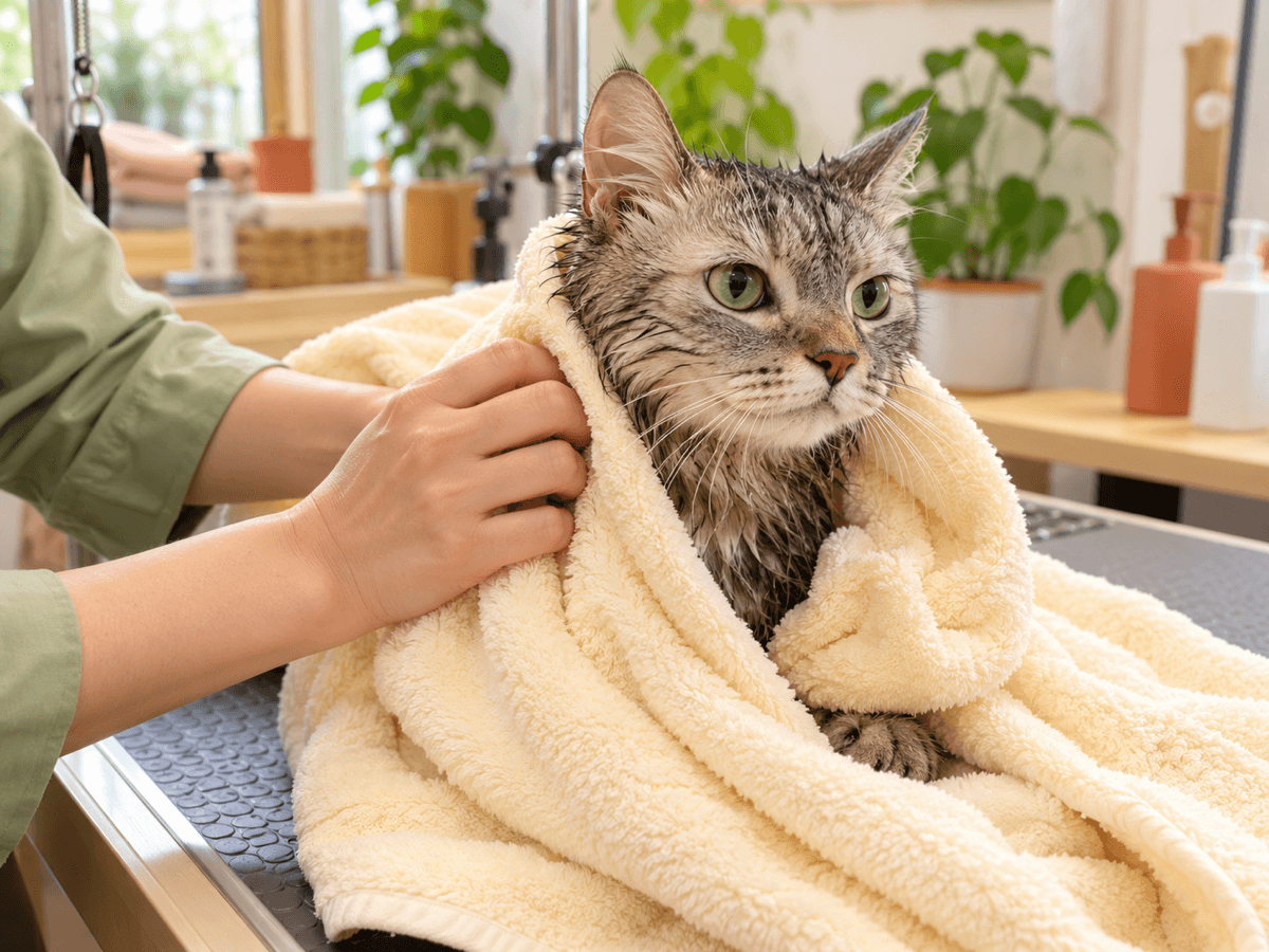 Does My Cat Need a Bath? When a Cat Bath Helps